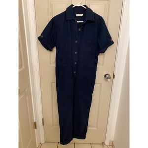 Navy Utility Jumpsuit